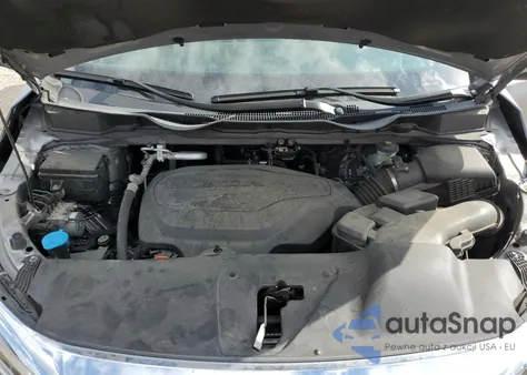 2022 Honda Odyssey Ex z USA, uszkodzony, nr VIN 5FNRL6H58NB018529